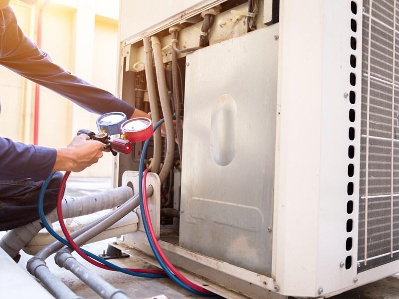 testing AC unit